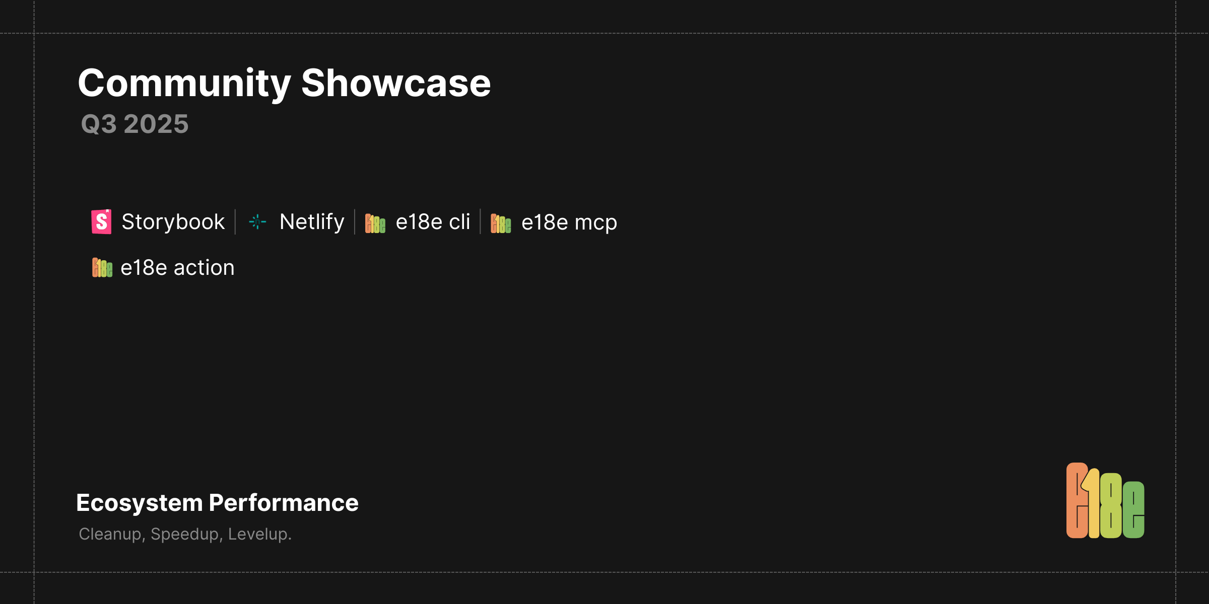 Community Showcase (Q3 2025)